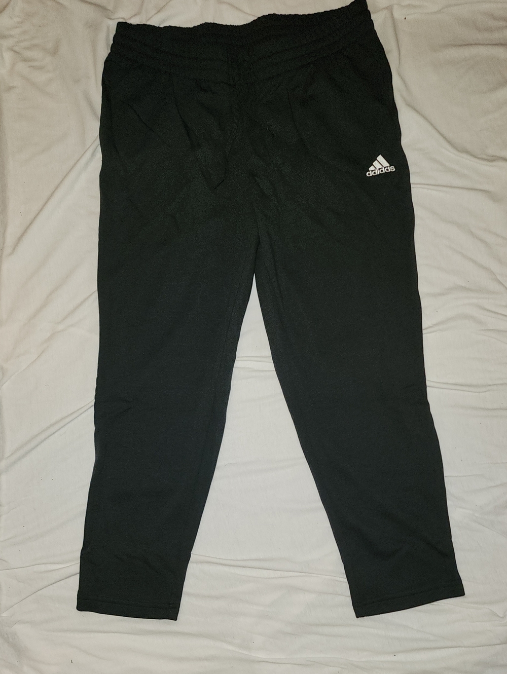 adidas Kids Black Jogger Pants with Logo